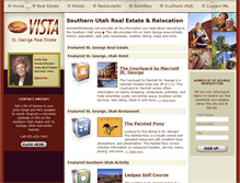 Tablet Screenshot of homesofstgeorge.com